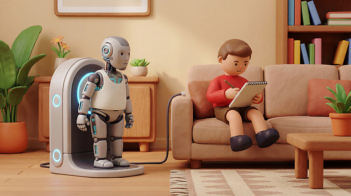 JPG 편집이미지 디자인 거실 기술 실내 소년 일상 전자제품 소파 게임 로봇 스케치북 그림 창의성 편집3D AI컴퓨터그래픽 AI콘텐츠 남자 어린이 의자 놀이 학용품 내부 라이프 3D 파일형식