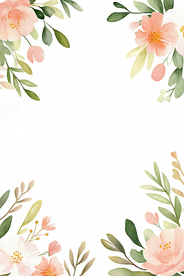 JPG 식물 디자인 꽃 컬러 결혼 백그라운드 잎 일러스트 자연 생명 수채화 프레임 그래픽 장식 봄 그림 초대장 조화 꽃프레임 뷰티풀 카피스페이스 국내일러스트 AI일러스트 AI콘텐츠 계절 카드_감사 이벤트 공백 생태계 파일형식