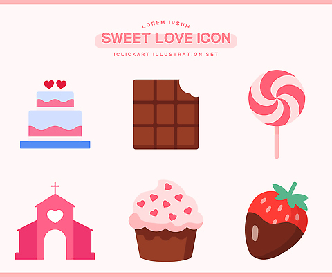 모양 감정 다수 과일 종교건축 데이이벤트 디저트 건물 케이크 맛 파일형식 벡터 사랑 달콤 초콜릿 사탕 컵케이크 딸기 교회 하트 다양 음식 설탕 컬러 AI파일 일러스트 국내일러스트 발렌타인데이