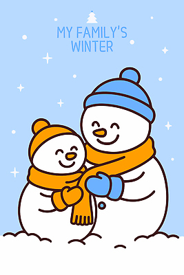 잡화 계절 감정 컨셉 관계 안기 표정 목도리 파일형식 벡터 눈사람 겨울 가족 따뜻함 사랑 웃음 스카프 장갑 하늘 만남 포옹 즐거움 추억 컬러 교감 일러스트 국내일러스트 AI파일
