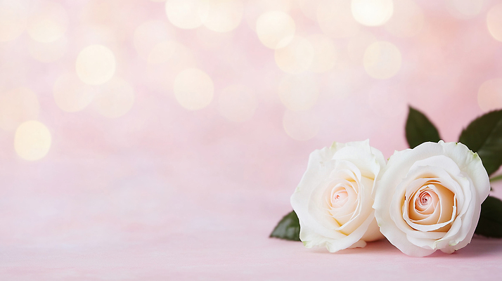 JPG 식물 편집이미지 꽃 분홍색 백그라운드 잎 자연 장식 빛 장미 봄 로맨틱 흰색 분위기 두송이 향기 이미지편집 AI포토 AI콘텐츠 계절 컬러 컨셉 2 생태계 냄새 파일형식