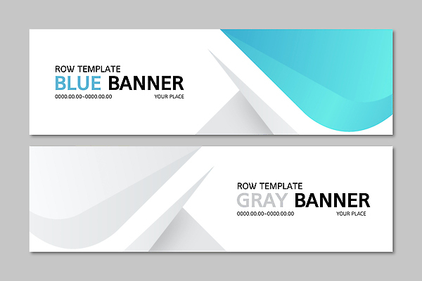 모양 템플릿 디자인 배너 배너템플릿 가로배너 선 백그라운드 그래픽 파란색 웹 회색 알림 일렬 그라데이션 단순화된 예시 배너세트 AI파일 컬러 인터넷 가로 세트 파일형식 벡터
