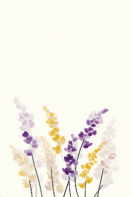 JPG 식물 디자인 꽃 예술 컬러 꽃다발 백그라운드 일러스트 자연 수채화 미술 정원 꽃병 화려 높이 조화 라벤더 뷰티풀 국내일러스트 AI일러스트 AI콘텐츠 컨셉 문화예술 허브 생태계 파일형식