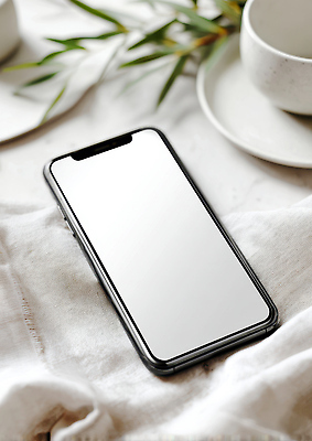 JPG 식물 편집이미지 식기 커피 음식 탁자 아침 일상 생활 스마트폰 주방 스크린 촬영 흰색 오브젝트 목업 이미지편집 AI컴퓨터그래픽 AI콘텐츠 주간 음료 컬러 가구 라이프 핸드폰 스마트기기 파일형식