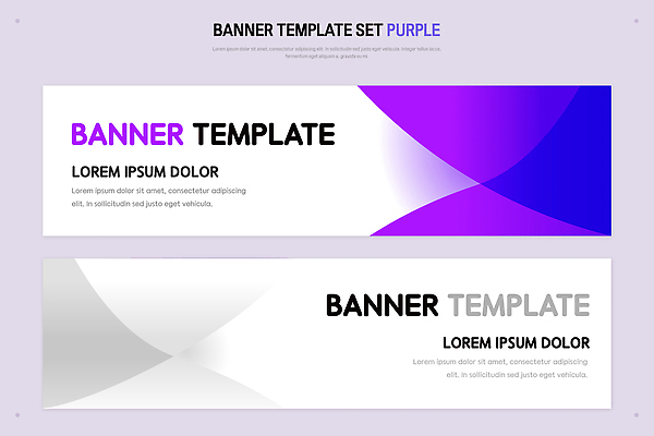 템플릿 디자인 배너 배너템플릿 백그라운드 형상 그래픽 홈페이지 보라색 흰색 알림 시각디자인 AI파일 컬러 파일형식 벡터