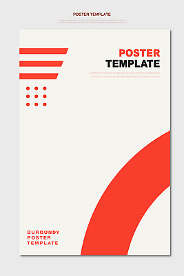 모양 템플릿 디자인 포스터 컬러 백그라운드 그래픽 도구 모던 조합 창의성 프로젝트 버건디 사용자 이미지템플릿 AI파일 빨간색 파일형식 벡터