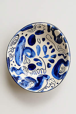 JPG 모양 편집이미지 그릇 식기 디자인 예술 무늬 패턴 재료 탁자 요리 장식 파란색 주방 식사 흰색 도자기 그리기 편집실사 AI포토 AI콘텐츠 컬러 가구 모션 CG 파일형식