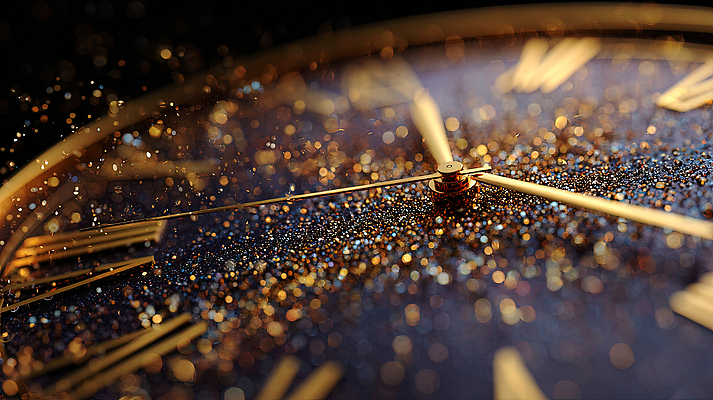 JPG 편집이미지 디자인 시계 백그라운드 빛 반짝임 흐름 관찰 시간 면류 바늘 입자 조화 느림 순간 골든타임 이미지편집 AI컴퓨터그래픽 AI콘텐츠 음식 컨셉 모션 도구 파일형식