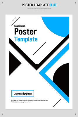 도형 템플릿 디자인 포스터 예술 컬러 백그라운드 추상 형상 그래픽 파란색 검은색 이미지템플릿 AI파일 무늬 파일형식 벡터