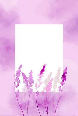 JPG 식물 디자인 꽃 컬러 백그라운드 일러스트 자연 수채화 그래픽 장식 보라색 그림 창의성 국내일러스트 AI일러스트 AI콘텐츠 생태계 파일형식