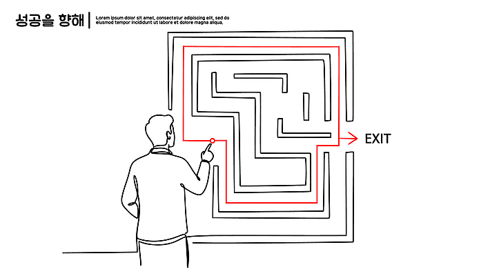 감정 선 컨셉 모션 사람 파일형식 벡터 남자 미로 비상구 문제해결 집중 도전 경로 방향 그림 찾기 계획 노력 성공 길찾기 교양 전략 고민 단서 예술 일러스트 국내일러스트 AI파일 라인아트