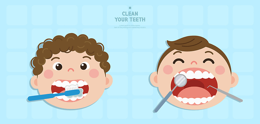 교육 어린이 일러스트 건강 치과 웃음 일상 생활 치료 양치 입 치아 위생 칫솔 구강 즐거움 치과용품 습관 국내일러스트 AI파일 감정 의학 표정 병원 사람 라이프 신체부위 위생용품 청결 의료용품 소화기관 파일형식 벡터