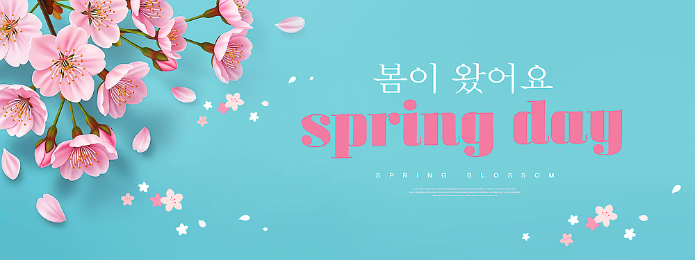 PSD 나무 편집이미지 계절 꽃잎 꽃 분홍색 잎 자연 하늘 생명 풍경 햇빛 새싹 봄 떨어짐 이미지편집 식물 컬러 컨셉 태양 생태계 파일형식