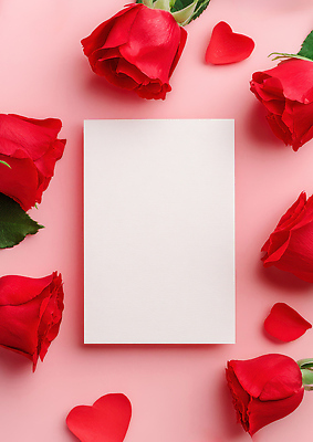 JPG 편집이미지 꽃 결혼 발렌타인데이 선물 사랑 이벤트 장식 장미 봄 로맨틱 발표 편지 편집실사 AI포토 AI콘텐츠 식물 계절 감정 컨셉 데이이벤트 CG 파일형식