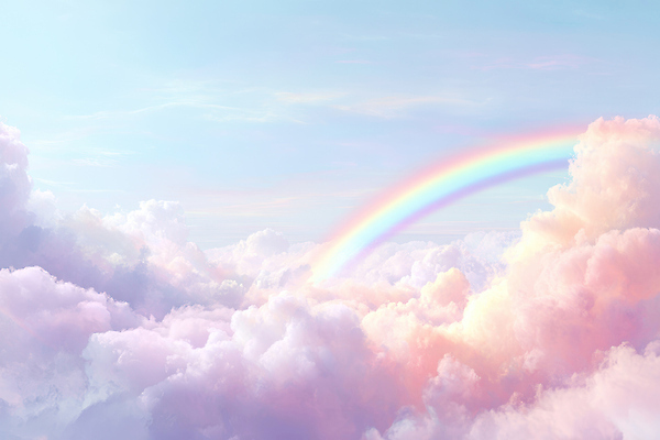 JPG 구름 편집이미지 컬러 하늘색 무지개 자연 하늘 날씨 풍경 여름 햇빛 태양 뷰티풀 이미지편집 AI컴퓨터그래픽 AI콘텐츠 자연요소 계절 파란색 생태계 파일형식