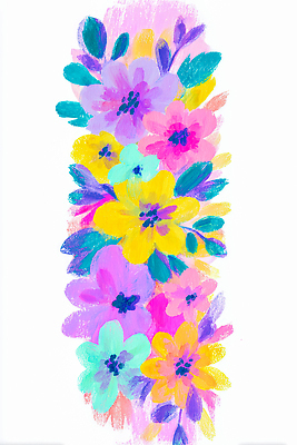 JPG 디자인 꽃 예술 컬러 일러스트 자연 생명 수채화 장식 컬러풀 표현 그림 화사함 뷰티풀 색감 생동감 창의성 스타일 국내일러스트 AI일러스트 AI콘텐츠 식물 컨셉 생태계 파일형식