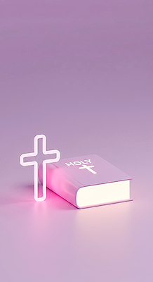 JPG 편집이미지 기독교 종교 상징 백그라운드 십자가 탁자 빛 믿음 성경 기도 오브젝트 예배 이미지편집 AI컴퓨터그래픽 AI콘텐츠 감정 가구 종교용품 파일형식