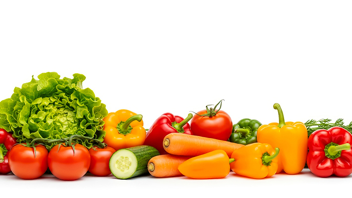 JPG 편집이미지 컬러 토마토 채소 재료 피망 오이 건강 요리 농작물 식사 당근 신선 상추 채소가게 이미지편집 AI포토 AI콘텐츠 농업 뿌리채소 상점 파일형식