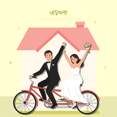 커플 행복 꽃다발 여행 신랑 결혼 이동 일러스트 신혼부부 결혼식 아침 주택 사랑 자전거 축제 기쁨 축하 내집마련 라이딩 오후 국내일러스트 AI파일 주간 부부 꽃 감정 컨셉 관계 부동산 이벤트 건물 바이크 신혼 파일형식 벡터