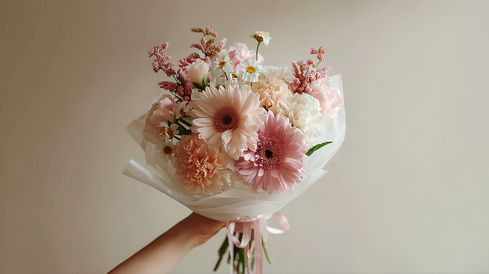 JPG 편집이미지 손 꽃잎 꽃 화초 분홍색 꽃다발 부케 자연 수채화 선물 장식 생일 분위기 장면 의료성형뷰티 편집실사 AI인물포토 AI콘텐츠 식물 기념일 컬러 컨셉 신체부위 CG 생태계 파일형식 AI포토