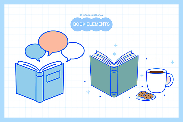 디자인 커피 음료 예술 일러스트 모션 디저트 대화 사람 일상 책 독서 쿠키 공책 공간 시간 오브젝트 그림 소통 엘리먼트 국내일러스트 AI파일 음식 컨셉 문구용품 말하기 라이프 파일형식 벡터