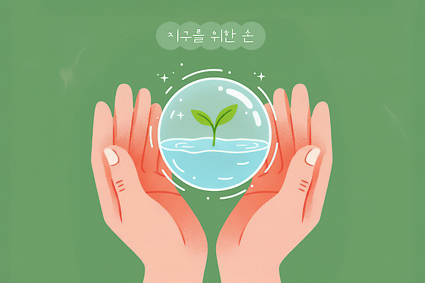 PSD 식물 손 지구 일러스트 모션 자연 생명 미래 사랑 물 환경 성장 의식 보호 생태계 자원 책임감 청정 국내일러스트 자연요소 감정 컨셉 신체부위 파일형식