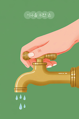 PSD 손 백그라운드 일러스트 가정 기술 일상 물 환경 금속 에너지 물방울 도구 위생 청소 수도꼭지 자원 수돗물 수자원 조작 국내일러스트 자연요소 재질 라이프 신체부위 파일형식