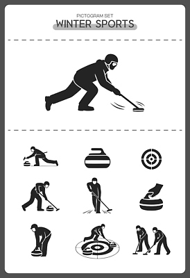 손 스포츠 겨울 일러스트 공 협력 겨울스포츠 운동선수 동계올림픽 바닥 경기 픽토그램 운동 얼음 장비 돌_바위 피겨스케이팅 목표 밀기 전략 국가대표 컬링 국내일러스트 AI파일 자연요소 계절 올림픽 컨셉 모션 건강 신체부위 스케이팅 파일형식 벡터