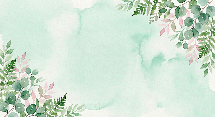 JPG 식물 디자인 예술 분홍색 컬러 백그라운드 잎 일러스트 자연 수채화 프레임 장식 초록색 여름 물감 봄 그리기 작품 민트색 카피스페이스 국내일러스트 AI일러스트 AI콘텐츠 계절 모션 미술 공백 미술도구 생태계 파일형식