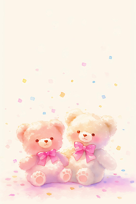 JPG 기념일 리본 종이 어린이 인형 분홍색 조각 백그라운드 일러스트 기념 발렌타인데이 사랑 장식 친구 장난감 귀여움 촬영 곰인형 축하 포근함 장면 성격 국내일러스트 AI일러스트 AI콘텐츠 감정 컬러 컨셉 관계 데이이벤트 사람 이벤트 감각 파일형식