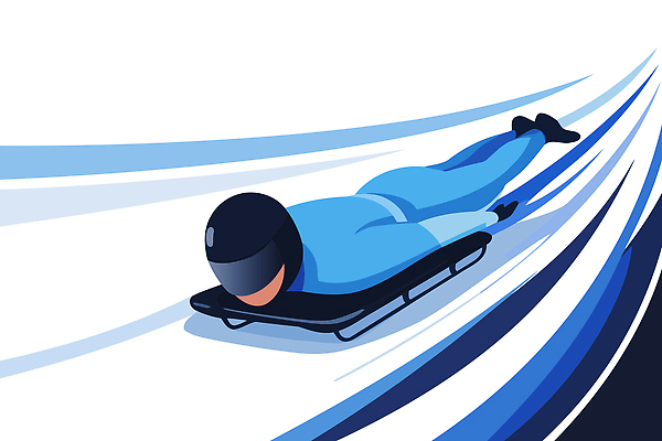 남자 스포츠 겨울 신체 일러스트 모션 운동선수 동계올림픽 파란색 운동 얼음 레이싱 헬멧 속도 준비 트랙 내리막 스켈레톤 국내일러스트 AI파일 자연요소 계절 컬러 올림픽 건강 사람 시합 보호장비 파일형식 벡터
