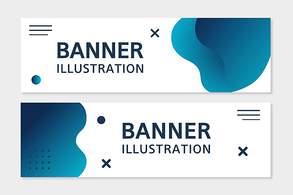 모양 템플릿 디자인 배너 배너템플릿 가로배너 컬러 그래픽 디지털 표현 모던 그림 조화 설정 창의성 배너세트 AI파일 가로 세트 파일형식 벡터