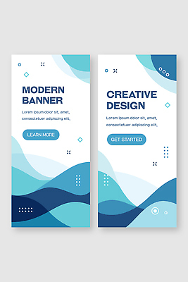 템플릿 디자인 배너 배너템플릿 백그라운드 그래픽 파란색 디지털 스크린 흰색 기하학 인터페이스 사용자 AI파일 컬러 무늬 파일형식 벡터