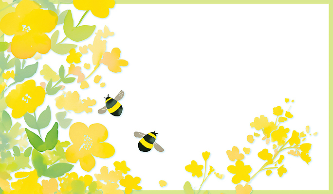 PSD 식물 꽃 컬러 곤충 백그라운드 꽃밭 밭 일러스트 자연 미술 풍경 환경 봄 꿀벌 생태계 조화 양봉 국내일러스트 동물 계절 농업 문화예술 벌_곤충 파일형식