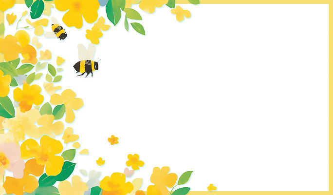 PSD 식물 디자인 꽃 컬러 곤충 백그라운드 꽃밭 농업 일러스트 자연 여름 노란색 봄 산책 자유 꿀벌 즐거움 생태계 화사함 뷰티풀 국내일러스트 동물 계절 감정 산업 컨셉 휴식 벌_곤충 파일형식