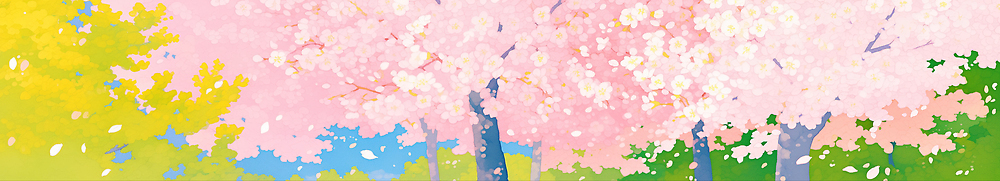 JPG 나무 계절 꽃잎 꽃 컬러 일러스트 자연 하늘 풍경 잔디 파란색 햇빛 노란색 정원 봄 벚꽃 벚나무 만개 전경 국내일러스트 AI일러스트 AI콘텐츠 식물 태양 생태계 파일형식 탑뷰