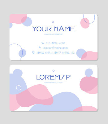 모양 템플릿 디자인 컬러 비즈니스 명함 커뮤니케이션 그래픽 파란색 정보 알림 마케팅 연락처 파스텔톤 이론 이미지템플릿 AI파일 파일형식 벡터