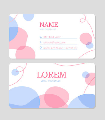 모양 템플릿 직업 디자인 예술 컬러 백그라운드 패턴 비즈니스 명함 그래픽 견본 정보 이름 연락처 파스텔톤 이미지템플릿 AI파일 무늬 파일형식 벡터