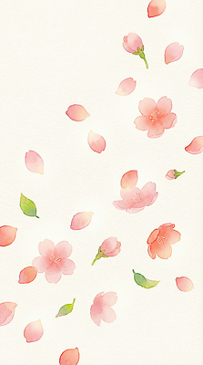 JPG 나무 식물 디자인 꽃잎 꽃 분홍색 컬러 백그라운드 일러스트 자연 수채화 장식 여름 봄 원근감 흐름 벚꽃 오브젝트 장면 화사함 싱그러움 국내일러스트 AI일러스트 AI콘텐츠 계절 뷰포인트 컨셉 생태계 파일형식