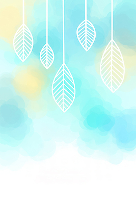 JPG 모양 식물 디자인 감정 실루엣 예술 컬러 백그라운드 잎 패턴 일러스트 자연 수채화 매달리기 여름 파란색 노란색 봄 부드러움 국내일러스트 AI일러스트 AI콘텐츠 계절 무늬 모션 촬영기법 감각 생태계 파일형식