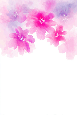 JPG 모양 디자인 꽃잎 꽃 감정 예술 분홍색 백그라운드 일러스트 자연 수채화 장식 봄 흰색 그림 뷰티풀 색채 창의성 스타일 국내일러스트 식물 계절 컬러 생태계 파일형식