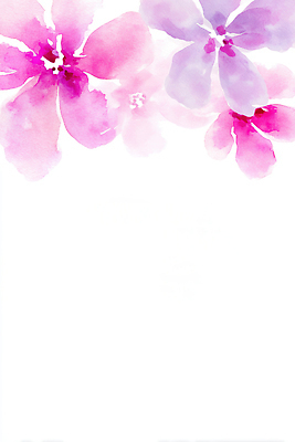 JPG 디자인 꽃 감정 예술 분홍색 컬러 백그라운드 일러스트 자연 수채화 창조 장식 공백 표현 분위기 부드러움 화사함 창의력 국내일러스트 식물 컨셉 감각 생태계 파일형식