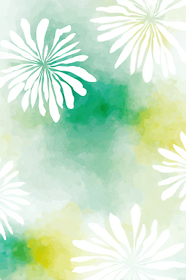 JPG 모양 디자인 꽃 예술 컬러 백그라운드 패턴 일러스트 자연 수채화 장식 초록색 공간 흰색 그림 질감 심플 화사함 스타일 국내일러스트 AI일러스트 AI콘텐츠 식물 컨셉 무늬 생태계 파일형식