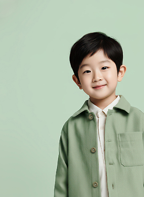 JPG 편집이미지 헤어스타일 어린이 백그라운드 표정 미소 소년 연두색 연령 즐거움 밝은색 의료성형뷰티 편집실사 남자 감정 사람 초록색 CG 파일형식