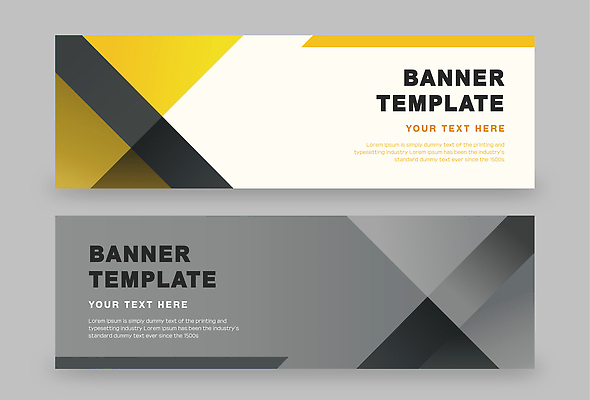 템플릿 디자인 배너 배너템플릿 선 컬러 백그라운드 형상 그래픽 노란색 스크린 검은색 회색 낙서 모던 AI파일 파일형식 벡터