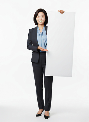 JPG 편집이미지 손 여자 커뮤니케이션 갈색머리 정장 세로 사무실 촬영 업무 판넬 비즈니스우먼 발표 의료성형뷰티 카피스페이스 편집실사 AI인물포토 AI콘텐츠 헤어스타일 옷 비즈니스 사람 신체부위 공백 작업 직장인 CG 파일형식 AI포토