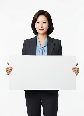 JPG 편집이미지 여자 포즈 비즈니스 직장 정장 앞모습 카메라 정보 양손 비즈니스우먼 집중 흰배경 단정 의료성형뷰티 카피스페이스 편집실사 AI인물포토 AI콘텐츠 손 옷 뷰포인트 백그라운드 컨셉 회사 사람 전자제품 공백 흰색 직장인 CG 파일형식 AI포토