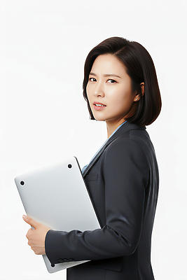 JPG 편집이미지 시선 여자 직장 기술 사람 일상 노트북 컴퓨터 사무실 기계 업무 작업 비즈니스우먼 전문 의료성형뷰티 편집실사 회사 비즈니스 라이프 전자제품 직장인 CG 파일형식