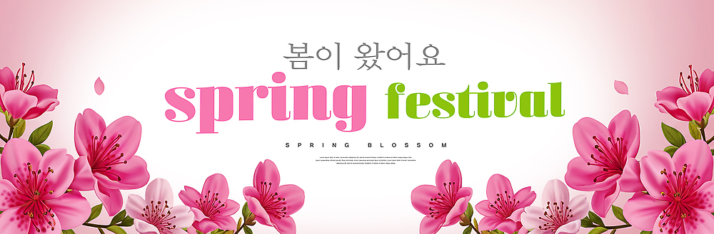 PSD 편집이미지 계절 기념일 꽃 컬러 백그라운드 자연 사람 이벤트 축제 봄 모임 만개 Decoration 이미지편집 식물 생태계 파일형식