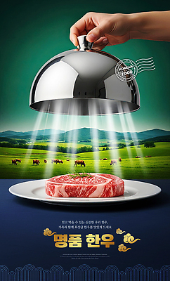 편집이미지 식기 아시아 컨셉 식재료 포유류 조명 소고기 상품 생태계 파일형식 한우 육류 요리 음식 자연 초원 소 식사 접시 랜턴 풍경 신선 고급 맛 한국 이미지편집 PSD 명품 의료성형뷰티